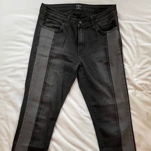 Two Toned Black Jeans